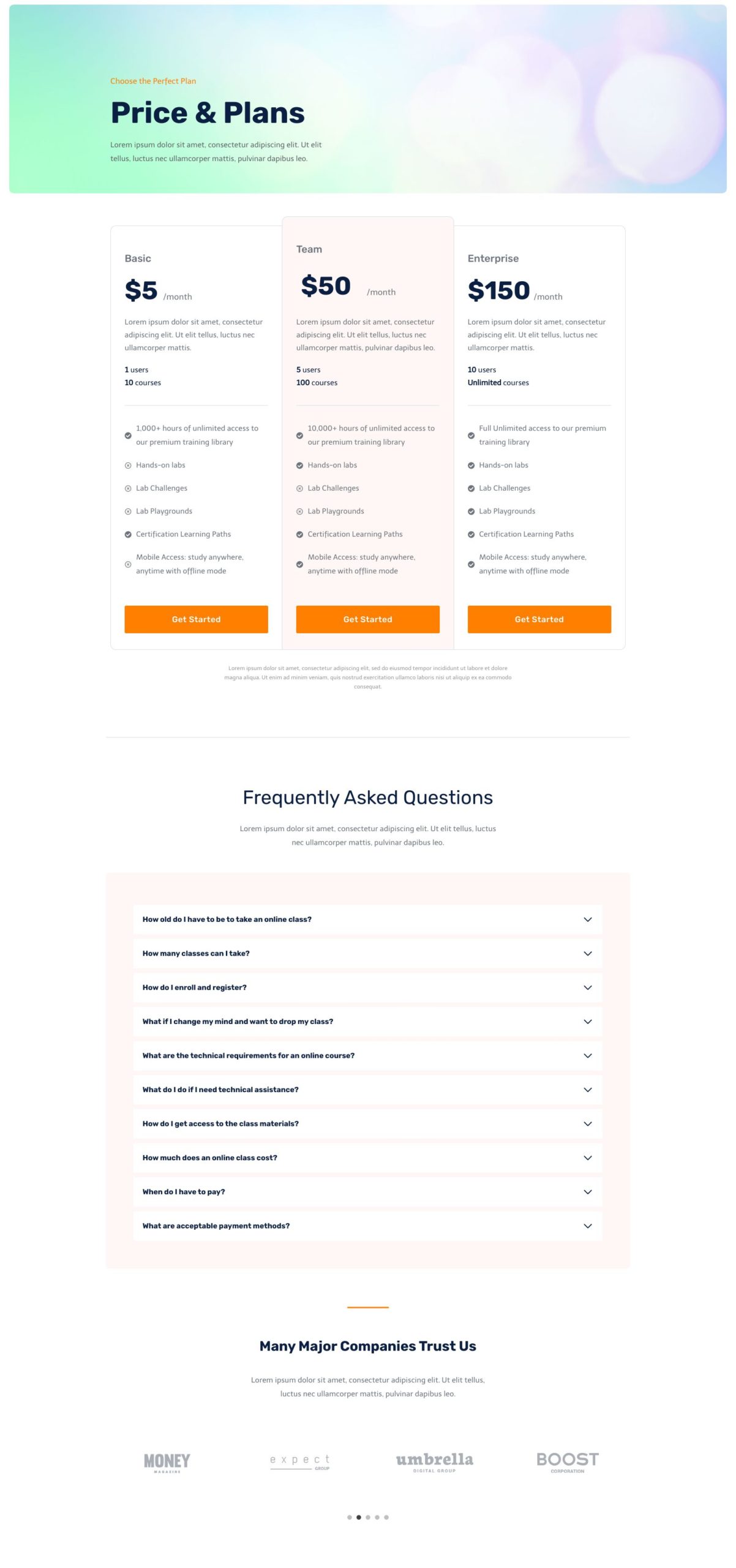 Pricing - little programmers hub